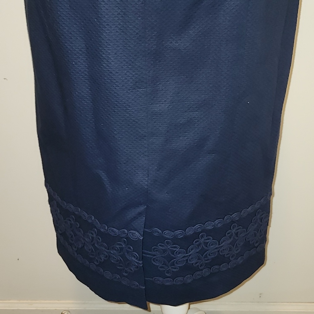 Boden sleeveless midi Sheath dress 6 Long V Neck - Picture 5 of 10